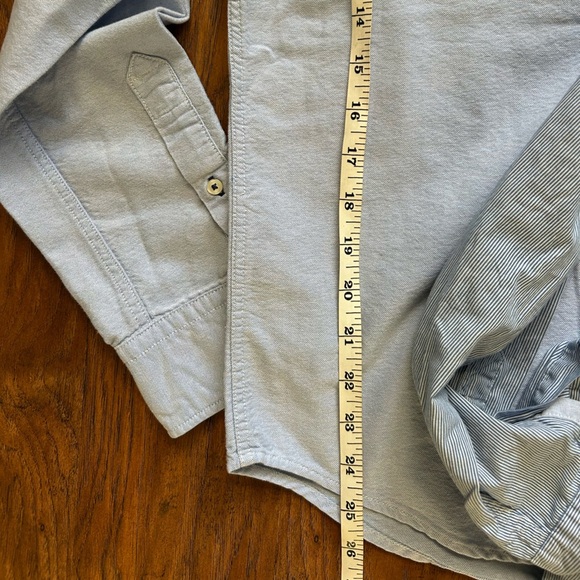 American Eagle Men’s Size Medium Classic Fit Button Down Dress Shirt Preppy - Picture 8 of 9